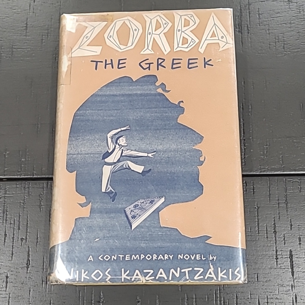 Hardcover Zorba The Greek Vintage Book by Nikos Kazantzakis
